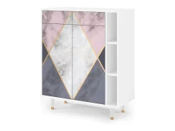 Aparador - 96х110х41 cm - BS6 - Ideal Harmony, Blanco