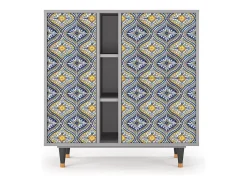 Aparador - 94х96х41 cm - BS5 - Illusory Pattern, Gris