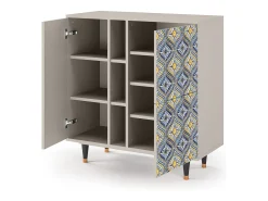 Aparador - 94х96х41 cm - BS5 - Illusory Pattern, Arena