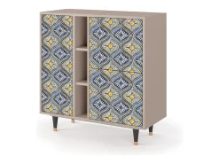 Aparador - 94х96х41 cm - BS5 - Illusory Pattern, Latte