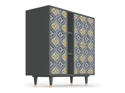 Aparador - 94х96х41 cm - BS5 - Illusory Pattern, Antracita