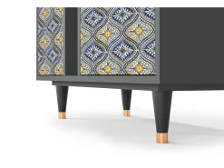 Aparador - 94х96х41 cm - BS5 - Illusory Pattern, Antracita