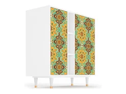 Aparador - 94х96х41 cm - BS5 - Indian Spices, Blanco