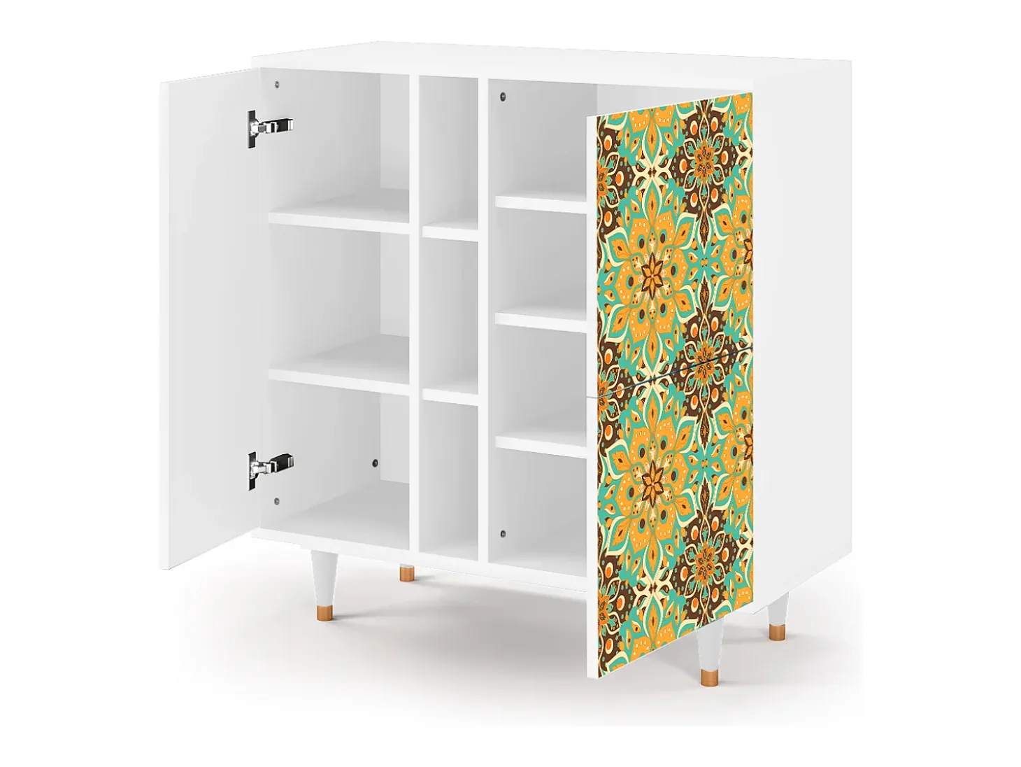 Aparador - 94х96х41 cm - BS5 - Indian Spices, Blanco