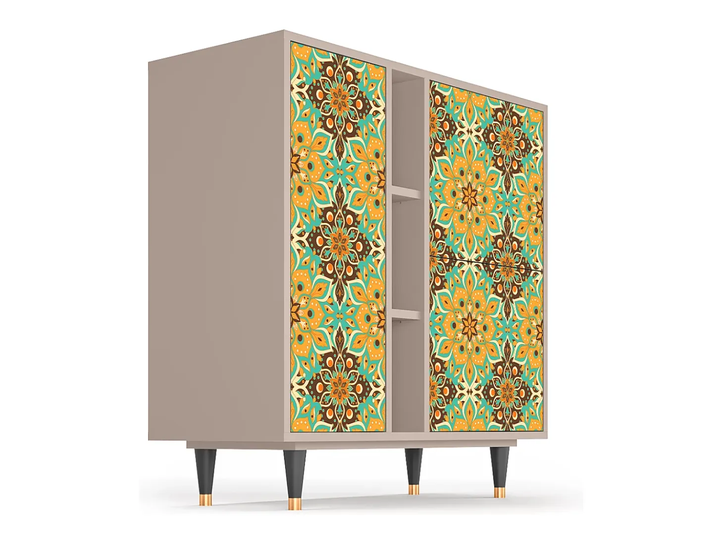 Aparador - 94х96х41 cm - BS5 - Indian Spices, Latte