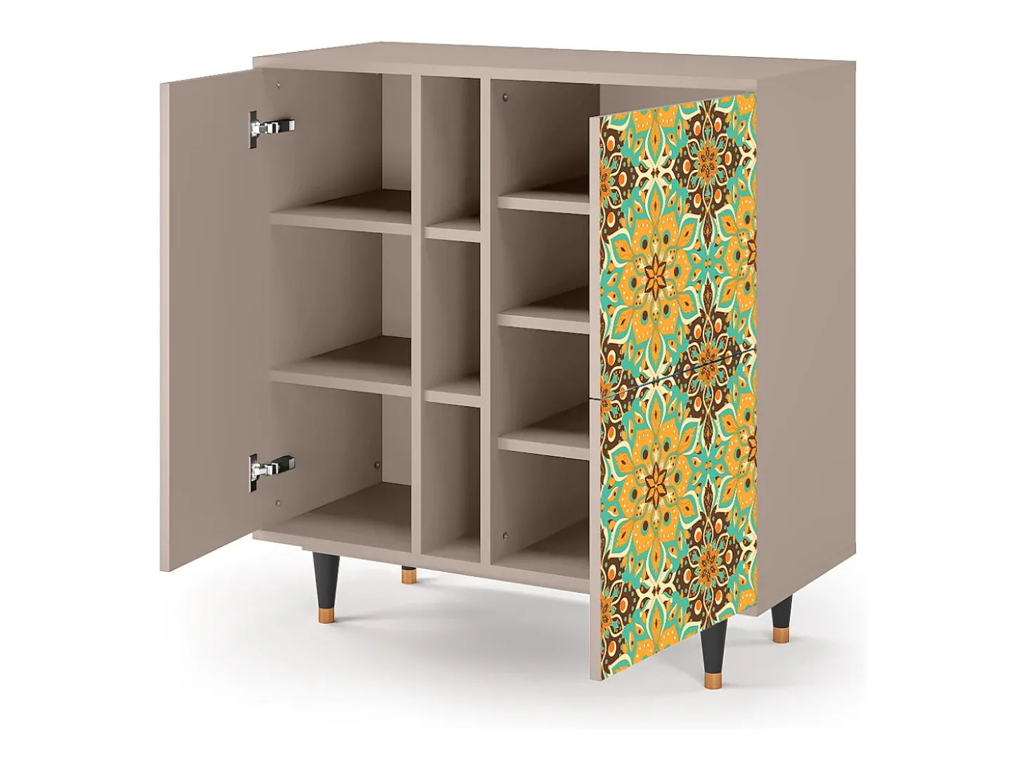 Aparador - 94х96х41 cm - BS5 - Indian Spices, Latte