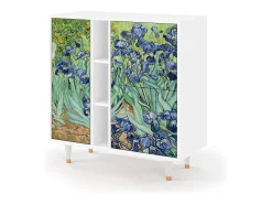 Aparador - 94х96х41 cm - BS5 - Irises , Blanco
