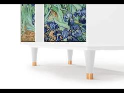 Aparador - 94х96х41 cm - BS5 - Irises , Blanco