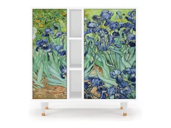 Aparador - 94х96х41 cm - BS5 - Irises , Blanco