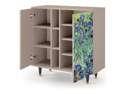 Aparador - 94х96х41 cm - BS5 - Irises , Latte