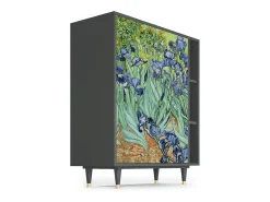 Aparador - 96х110х41 cm - BS6 - Irises , Antracita