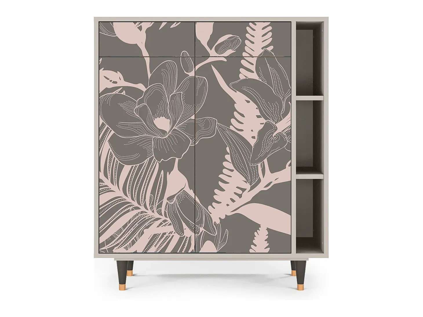 Aparador - 96х110х41 cm - BS6 - Issabelline Flower, Arena