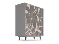 Aparador - 96х110х41 cm - BS6 - Issabelline Flower, Gris