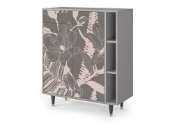 Aparador - 96х110х41 cm - BS6 - Issabelline Flower, Gris