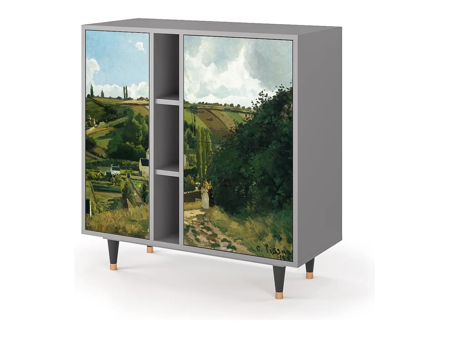 Aparador - 94х96х41 cm - BS5 - Jalais Hill by Pissarro, Gris