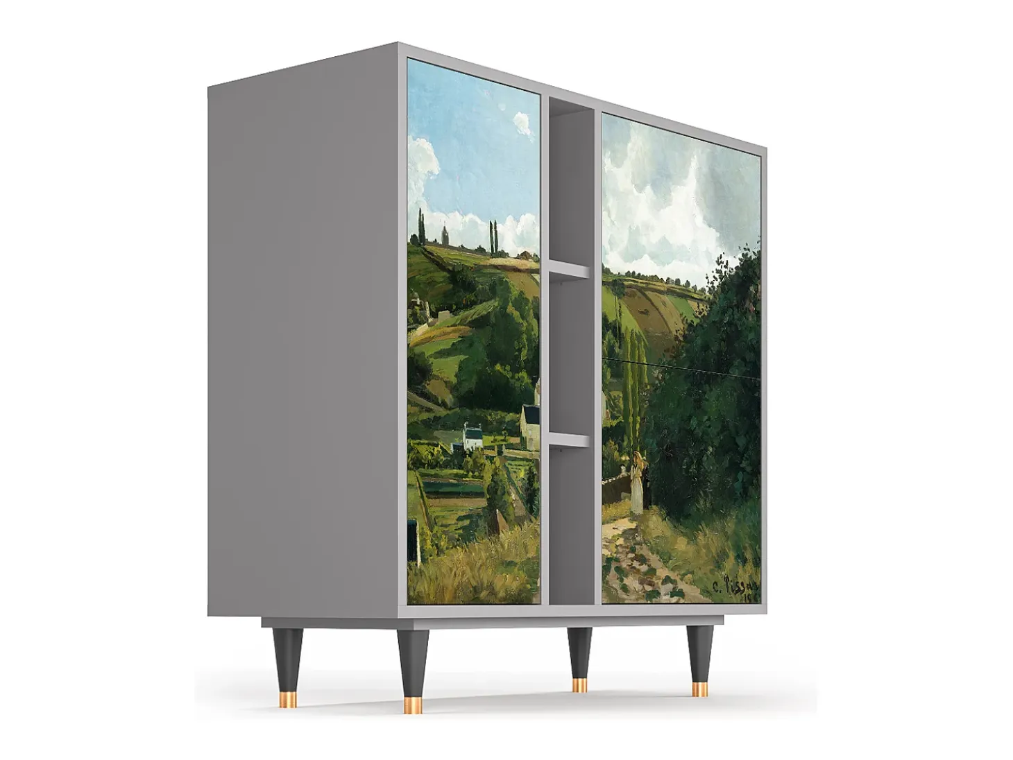 Aparador - 94х96х41 cm - BS5 - Jalais Hill by Pissarro, Gris