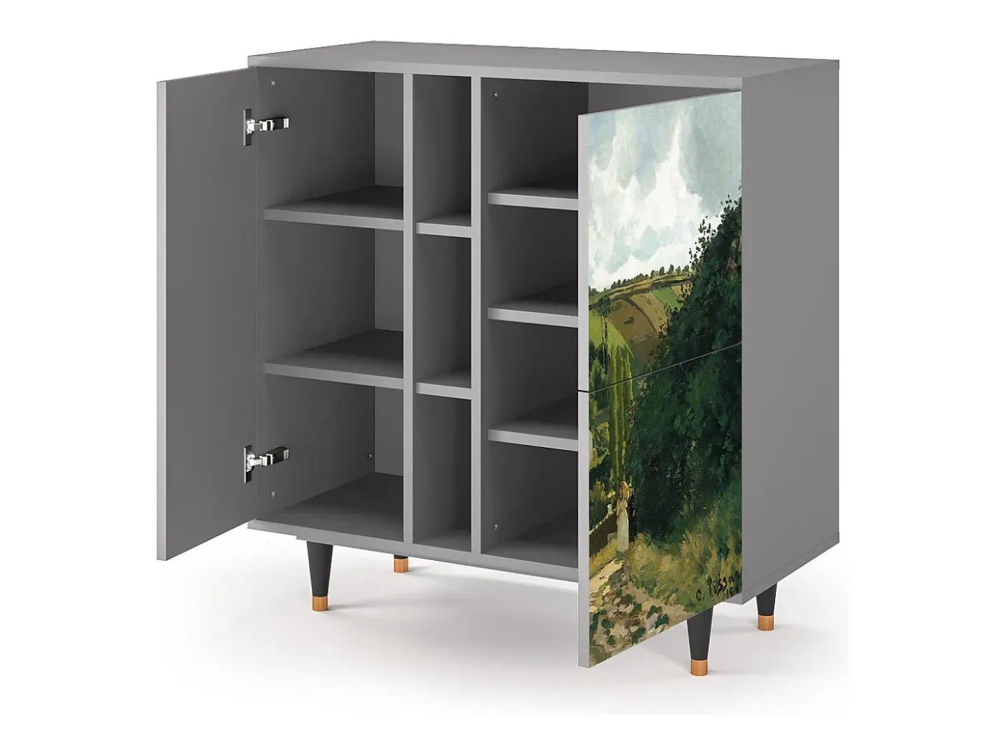 Aparador - 94х96х41 cm - BS5 - Jalais Hill by Pissarro, Gris