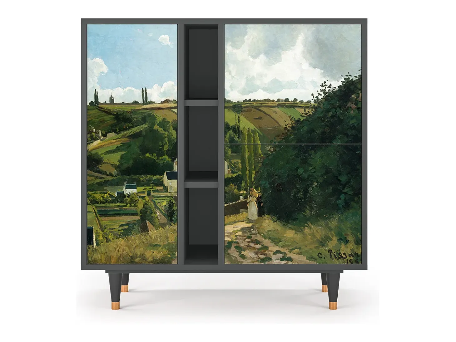 Aparador - 94х96х41 cm - BS5 - Jalais Hill by Pissarro, Antracita
