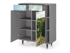 Aparador - 96х110х41 cm - BS6 - Jalais Hill by Pissarro, Gris