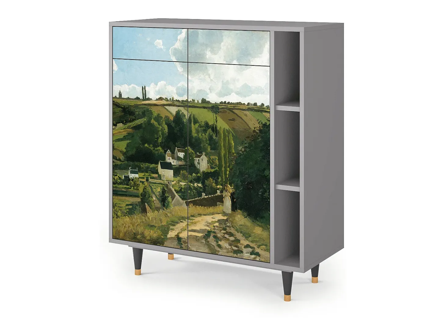 Aparador - 96х110х41 cm - BS6 - Jalais Hill by Pissarro, Gris