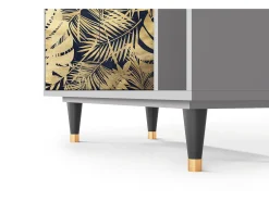 Aparador - 96х110х41 cm - BS6 - Jungle Vibes, Gris