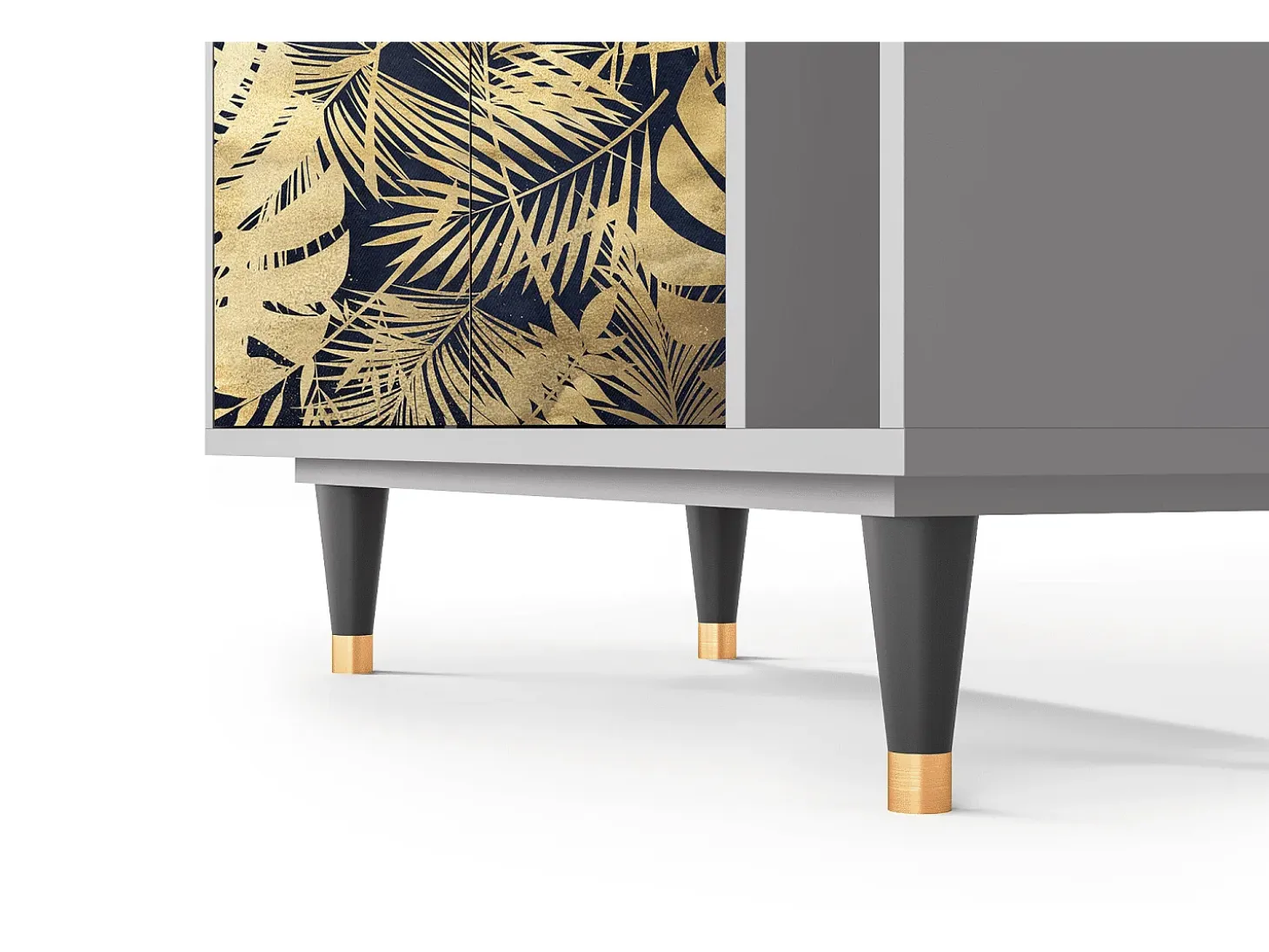 Aparador - 96х110х41 cm - BS6 - Jungle Vibes, Gris