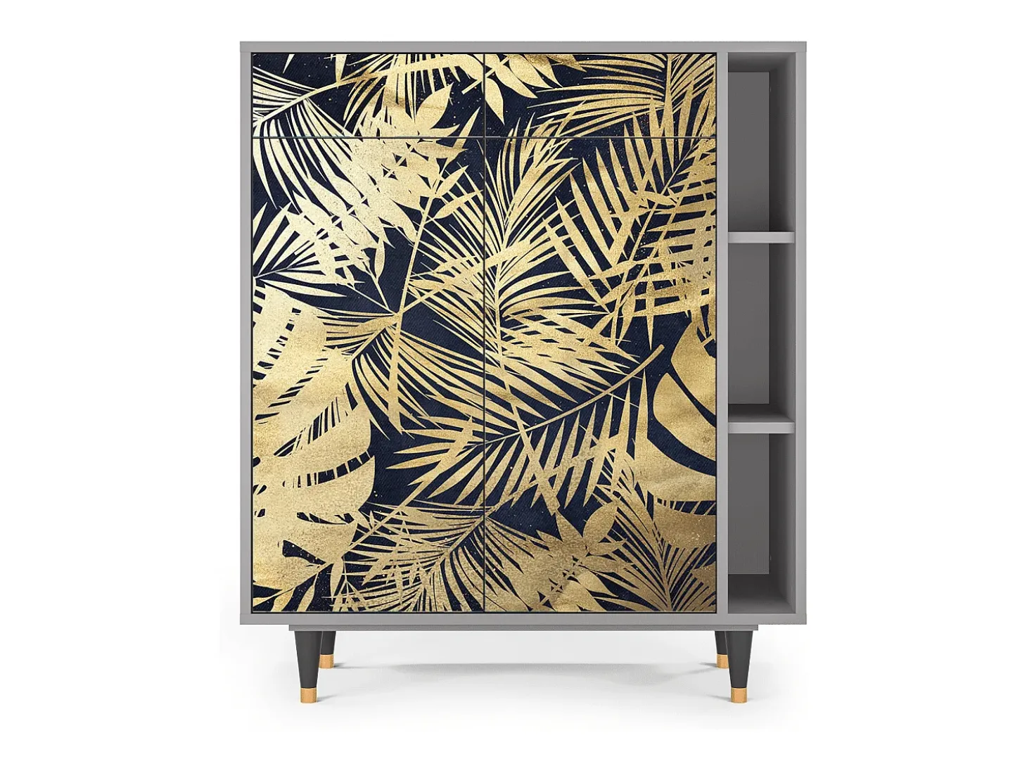 Aparador - 96х110х41 cm - BS6 - Jungle Vibes, Gris