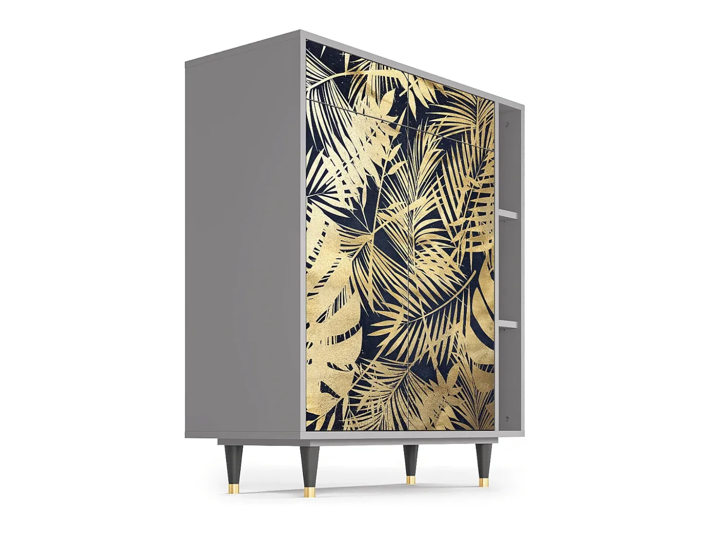 Aparador - 96х110х41 cm - BS6 - Jungle Vibes, Gris