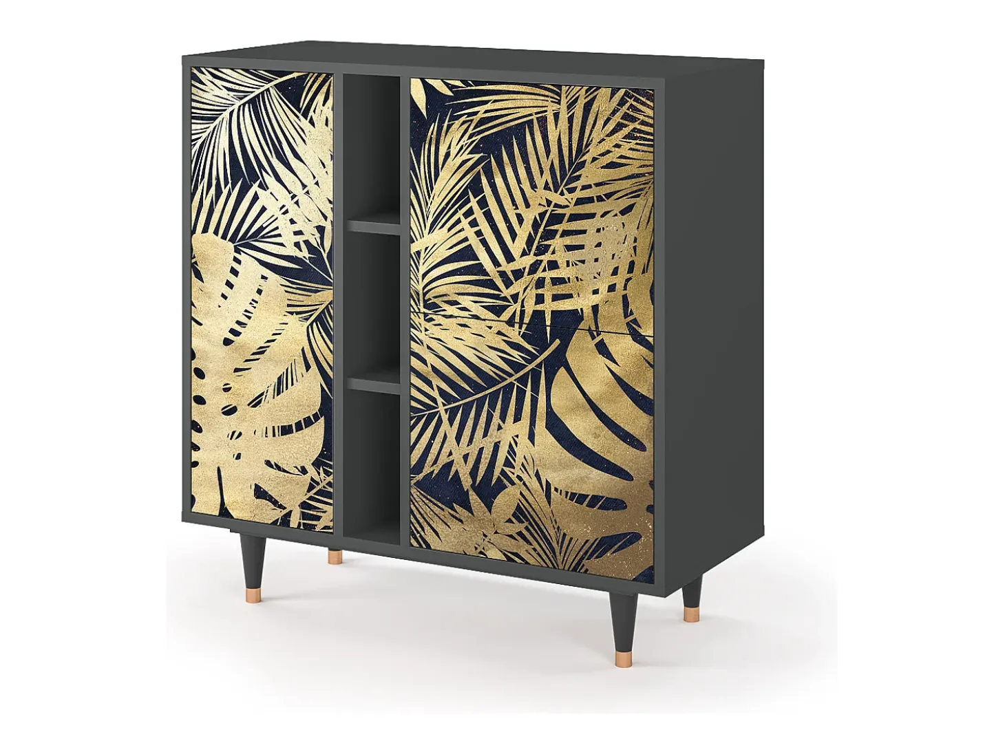 Aparador - 94х96х41 cm - BS5 - Jungle Vibes, Antracita