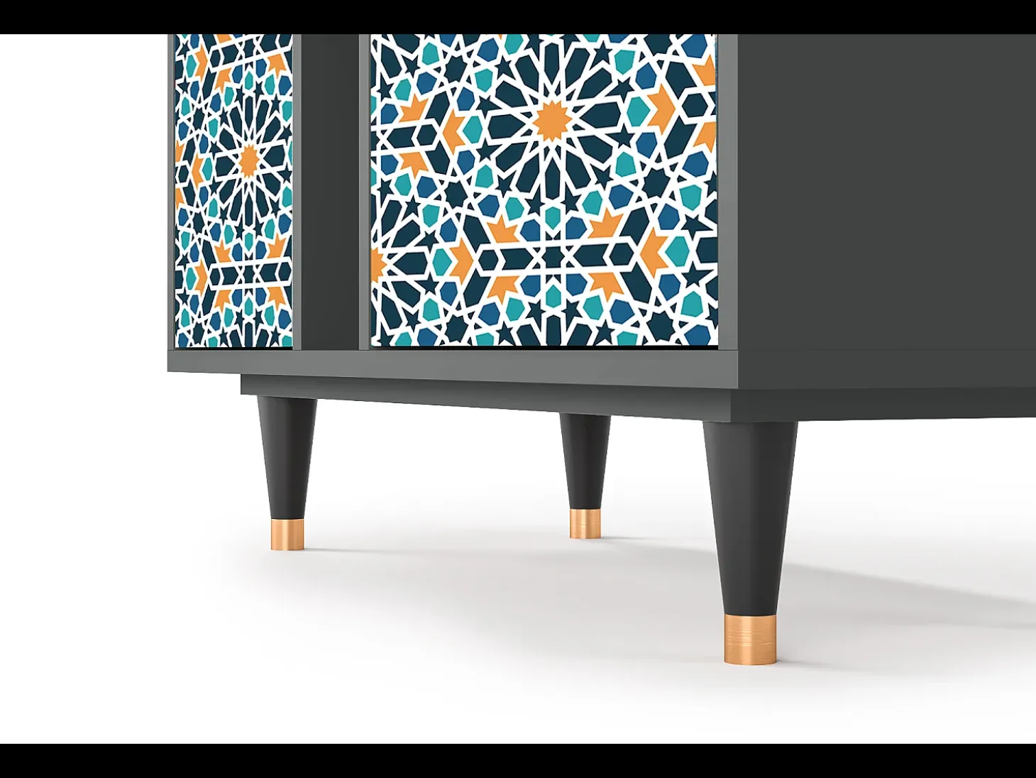 Aparador - 94х96х41 cm - BS5 - Kaleidoscope, Antracita