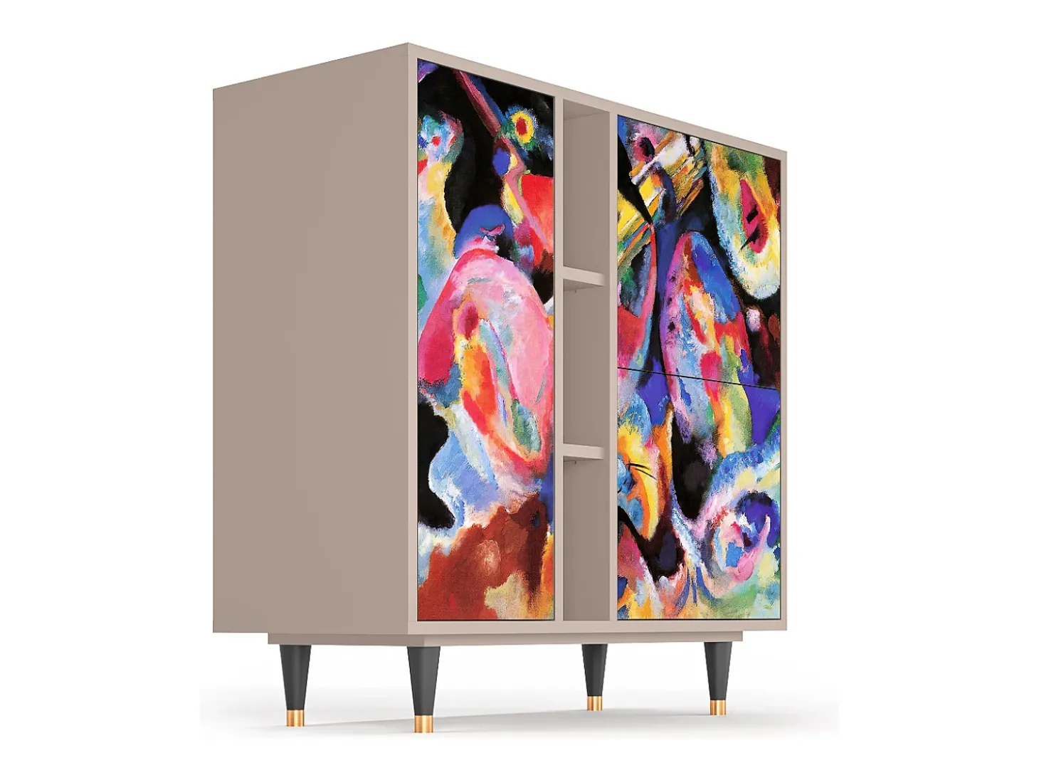 Aparador - 94х96х41 cm - BS5 - Kandinsky, Latte