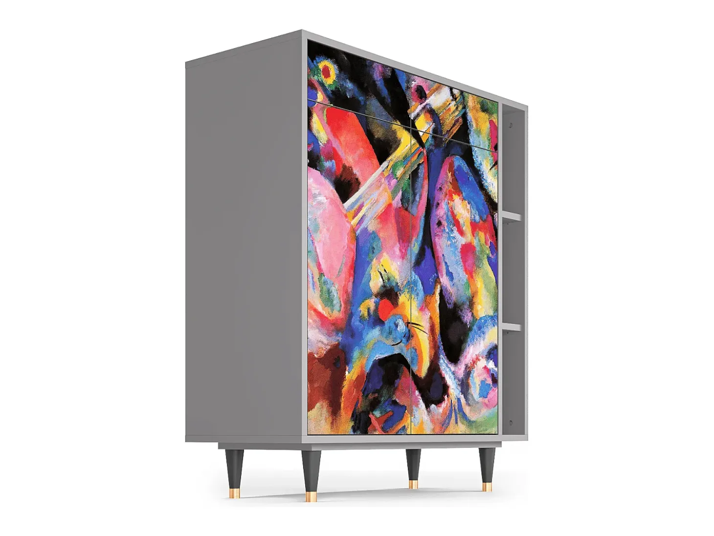 Aparador - 96х110х41 cm - BS6 - Kandinsky, Gris
