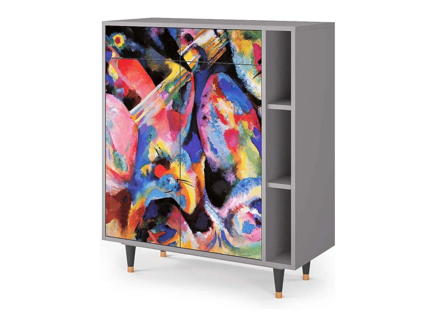 Aparador - 96х110х41 cm - BS6 - Kandinsky, Gris