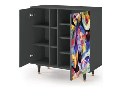 Aparador - 94х96х41 cm - BS5 - Kandinsky, Antracita
