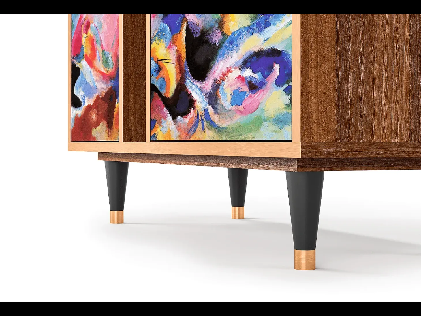 Aparador - 94х96х41 cm - BS5 - Kandinsky, Nogal