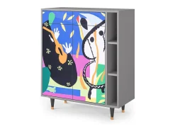 Aparador - 96х110х41 cm - BS6 - La Tristesse du Roi, Gris