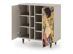 Aparador - 94х96х41 cm - BS5 - Lady with Fan by Klimt, Arena