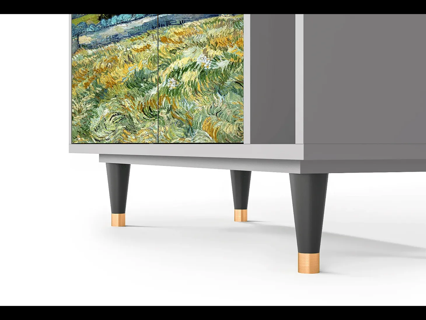 Aparador - 96х110х41 cm - BS6 - Landscape, Gris