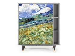 Aparador - 96х110х41 cm - BS6 - Landscape, Gris