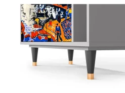 Aparador - 96х110х41 cm - BS6 - Le Séchage des voiles , Gris