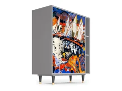 Aparador - 96х110х41 cm - BS6 - Le Séchage des voiles , Gris