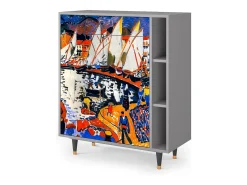 Aparador - 96х110х41 cm - BS6 - Le Séchage des voiles , Gris