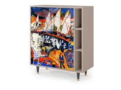 Aparador - 96х110х41 cm - BS6 - Le Séchage des voiles , Latte