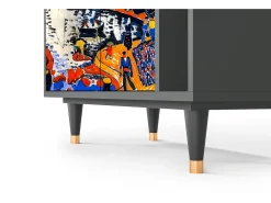 Aparador - 96х110х41 cm - BS6 - Le Séchage des voiles , Antracita