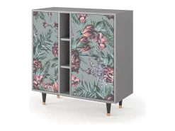 Aparador - 94х96х41 cm - BS5 - Light Peonies, Gris