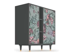 Aparador - 94х96х41 cm - BS5 - Light Peonies, Antracita
