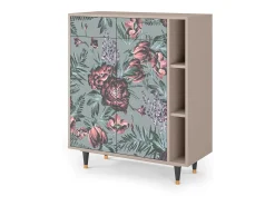 Aparador - 96х110х41 cm - BS6 - Light Peonies, Latte