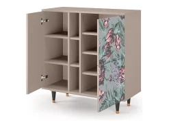Aparador - 94х96х41 cm - BS5 - Light Peonies, Latte