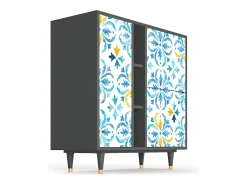 Aparador - 94х96х41 cm - BS5 - Lisbon Flover, Antracita