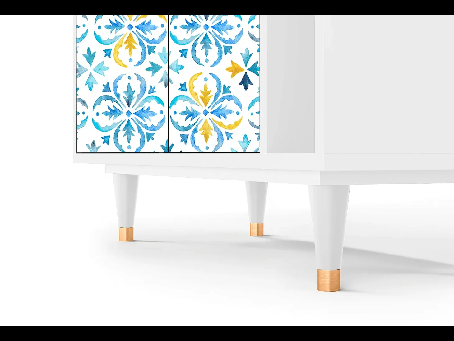 Aparador - 96х110х41 cm - BS6 - Lisbon Flover, Blanco